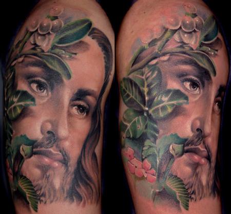 Jesus Christ by Michele Turco TattooNOW